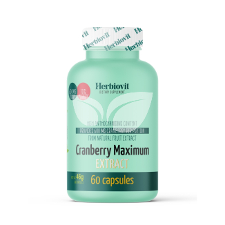 Herbiovit cranberry maximum extract kapszula 60 db