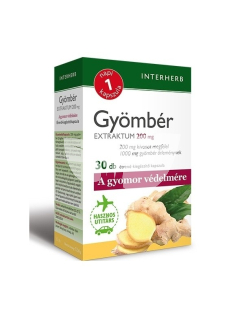 Interherb napi1 gyömbér extraktum kapszula 30 db