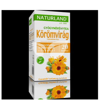 Naturland körömvirág tea filteres 20x0,8g 16 g