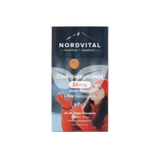 Nordvital cink-biszglicinát+réz kapszula 60 db