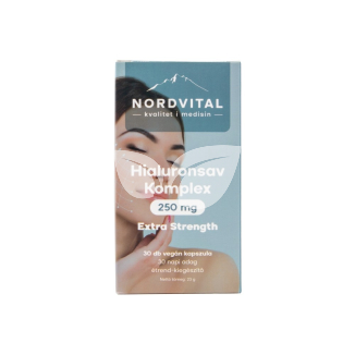 Nordvital hialuronsav komplex vegán kapszula 30 db