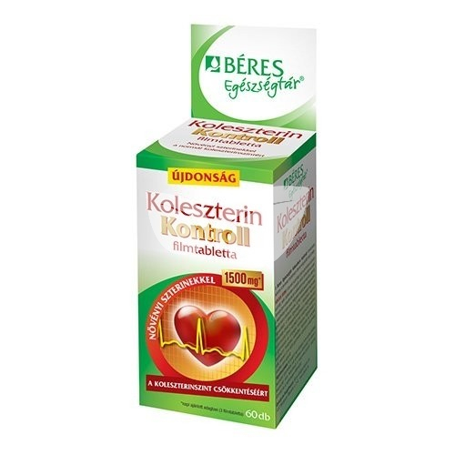 Béres Egészségtár Koleszterin Kontroll filmtabletta