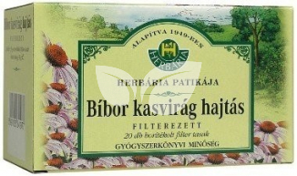 Herbária Bíbor kasvirág hajtás borítékolt filteres tea