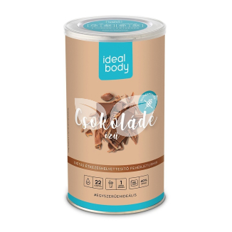 IdealBody® fehérje-turmixpor, csokoládés, gluténmentes, 15 adag