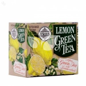 Mlesna zöld tea citrom ízesítéssel