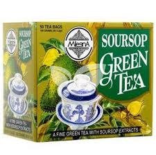 Mlesna zöld tea soursop ízesítéssel