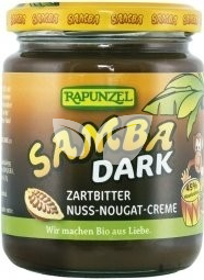 Rapunzel Szamba dark, sötét mogyorós nugátkrém 250g