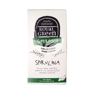 Royal Green Spirulina tabletta 120db - 1.