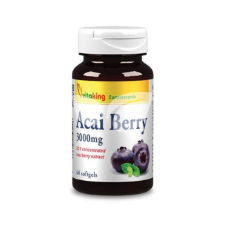 Vitaking Acai Berry 3000mg gélkapszula