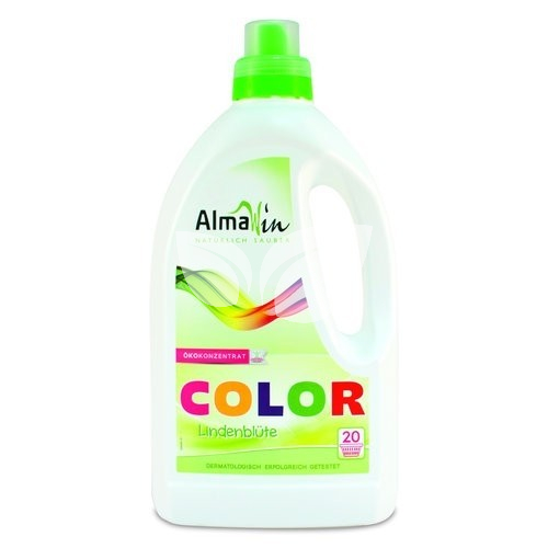 Almawin Color ÖKO Folyékony mosószer koncentrátum színes ruhákhoz Hársfavirág kivonattal 20 mosásra
