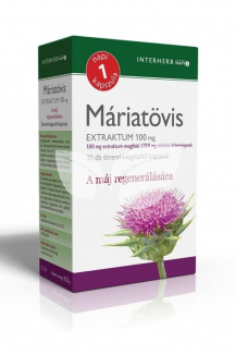 Interherb Napi1 Máriatövis Extraktum 100mg kapszula
