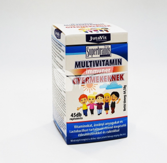 JutaVit Multivitamin immunkomplex Lactobacilussal gyerekeknek