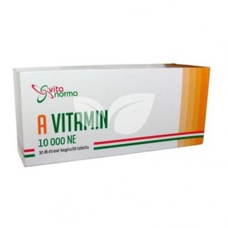 Vitanorma A vitamin 10000NE tabletta - 1.