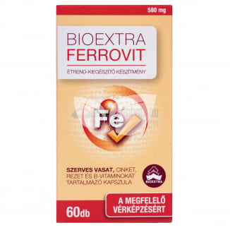Bioextra Ferrovit Kapszula 60 Db