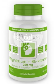 Bioheal Magnézium + B6-vitamin filmtabletta - 1.