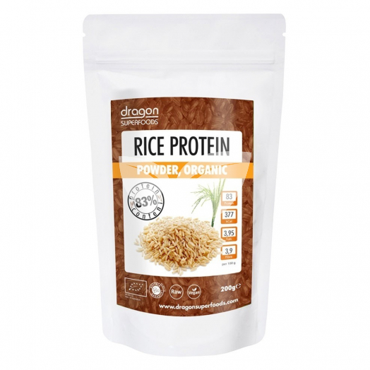 Dragon Superfoods Bio Rizs Fehérjepor