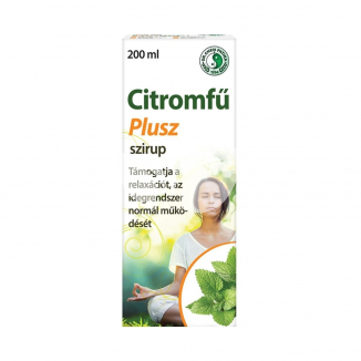 Dr.Chen Citromfű Nyugtató Szirup