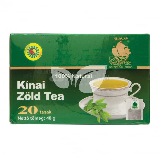 Golden Sail  Kínai Zöld Tea 20 Filteres