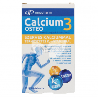 Innopharm Calcium3 Osteo Szerves Kálciummal D3-K2 Vitaminnal filmtabletta - 2.