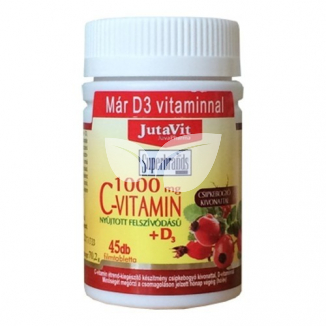 JutaVit C-Vitamin+D3 1000mg csipkebogyó kivonattal tabletta - 1.