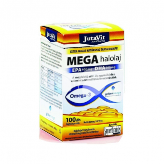 JutaVit Mega Halolaj Omega-3 100x