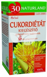 Naturland Cukordiétát kiegészítő gyógynövény teakeverék - 1.