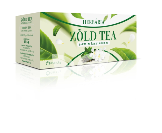 Zöld tea jázmin filter 25x1,5g - ÚJ