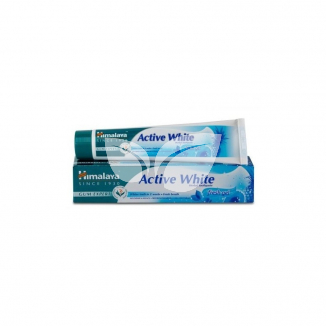 Himalaya Active White Gyógynövényes Fehérítĺ Fogkrém Gél Extra Friss 75ml