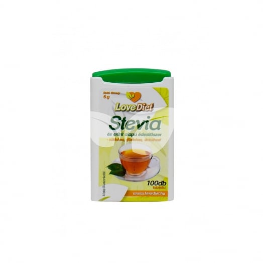 Love Diet - Stevia Édesítőszer Tabletta (természetes) 100 db