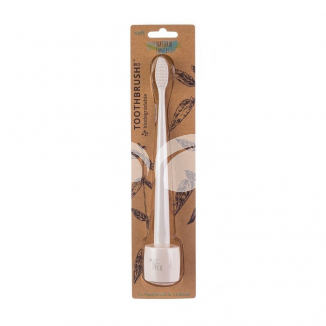 The Natural Family Co. Bio fogkefe állvánnyal - Ivory Desert 1 db