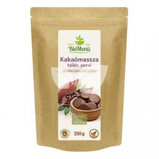 Biomenü Bio Kakaómassza tallér Perui 250 g