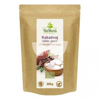 Biomenü Bio Kakaóvaj tallér Perui 250 g