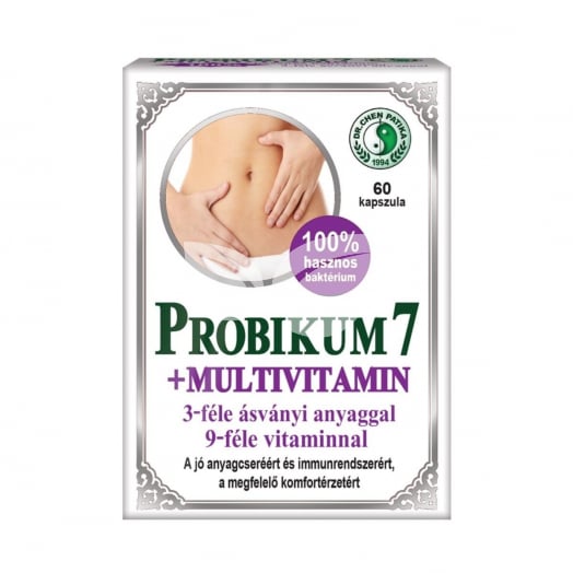 Dr. Chen Probikum 7 + Multivitamin Kapszula 60 db