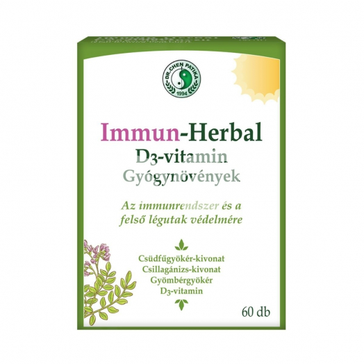 Dr.Chen Immun-Herbal D3-Vitamin Kapszula