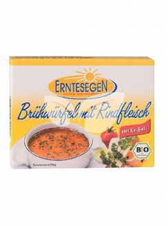 Erntesegen Bio élesztőmentes zöldség leveskocka, 6 DB-OS (6X11g)