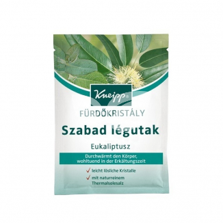 Kneipp fürdőkristály szabad légutak fürdőkristály eukaliptus 60 g