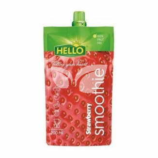 Linea Hello - Smoothie Eper Gyümölcsturmix Friss Gyümölcsökből