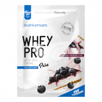 Nutriversum - PURE - Whey Pro Áfonyás sajttorta 30 g