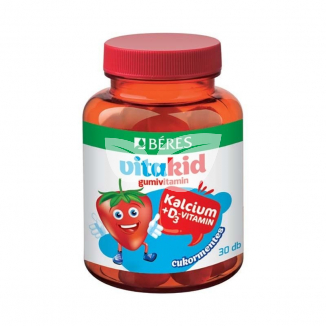 Béres VitaKid Kalcium+D3-vitamin Gumivitamin