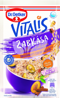 Dr.oetker vitalis zabkása szilvás-fahéjas hozzáadott cukor nélkül 58 g