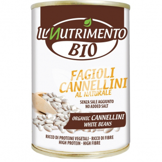Il Nutrimento bio fehér bab (cannellini) konzerv 400 g