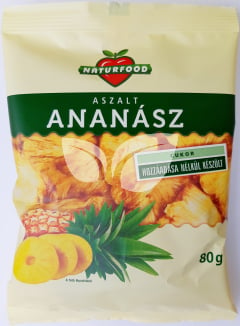Naturfood aszalt ananász 80 g