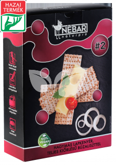 Nébar naturpro hagymás lapkenyér teljes kiőrlésű búzaliszttel 175 g