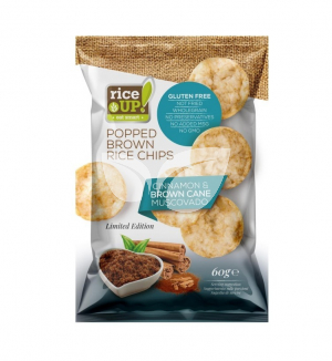 Rice Up chips fahéjas nádcukorral 60 g