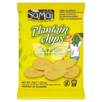 Samai plantain főzőbanán chips lime 70 g