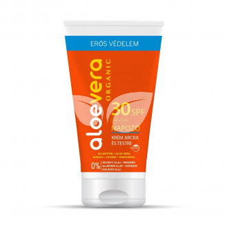 Alveola aloe vera eredeti spf30 napozó krém arcra és testre 150 ml