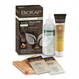 Biokap nutricolor rapid tartós hajfesték nr 6.06 dark blond havana 135 ml