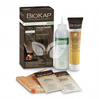 Biokap nutricolor rapid tartós hajfesték nr 7.0 natural medium blond 135 ml