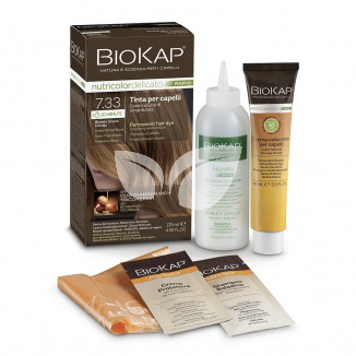 Biokap nutricolor rapid tartós hajfesték nr 7.33 golden wheat blond 135 ml