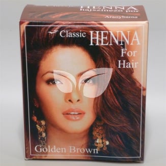 Classic Henna hajszínező por aranybarna 100 g
